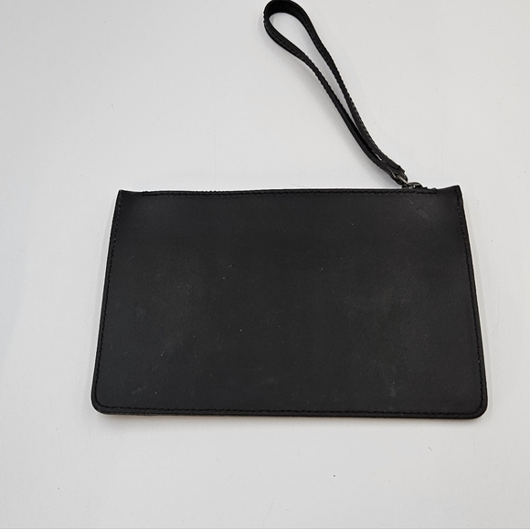 Laura Dimaggio  Milano Genuine Leather Wristlet Purse with Real Fur - Picture 2 of 5